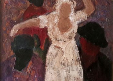 Composition dancers 60x60